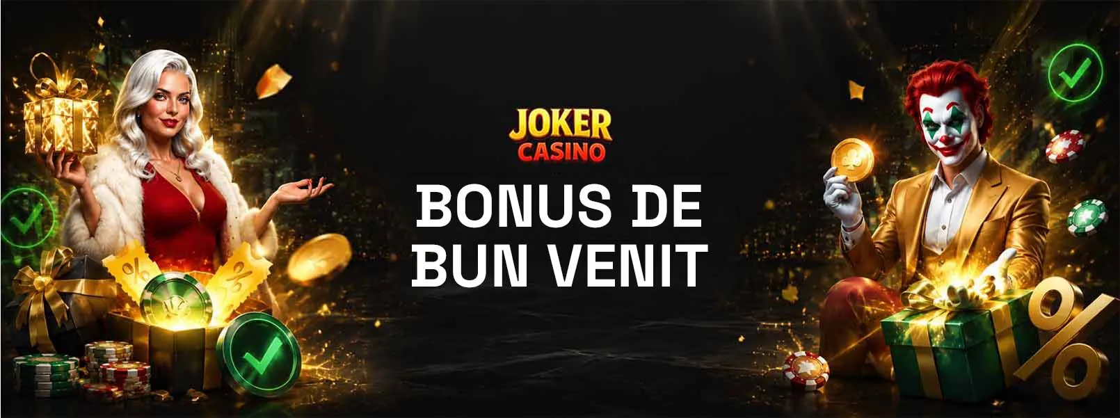 joker bonus de bun venit