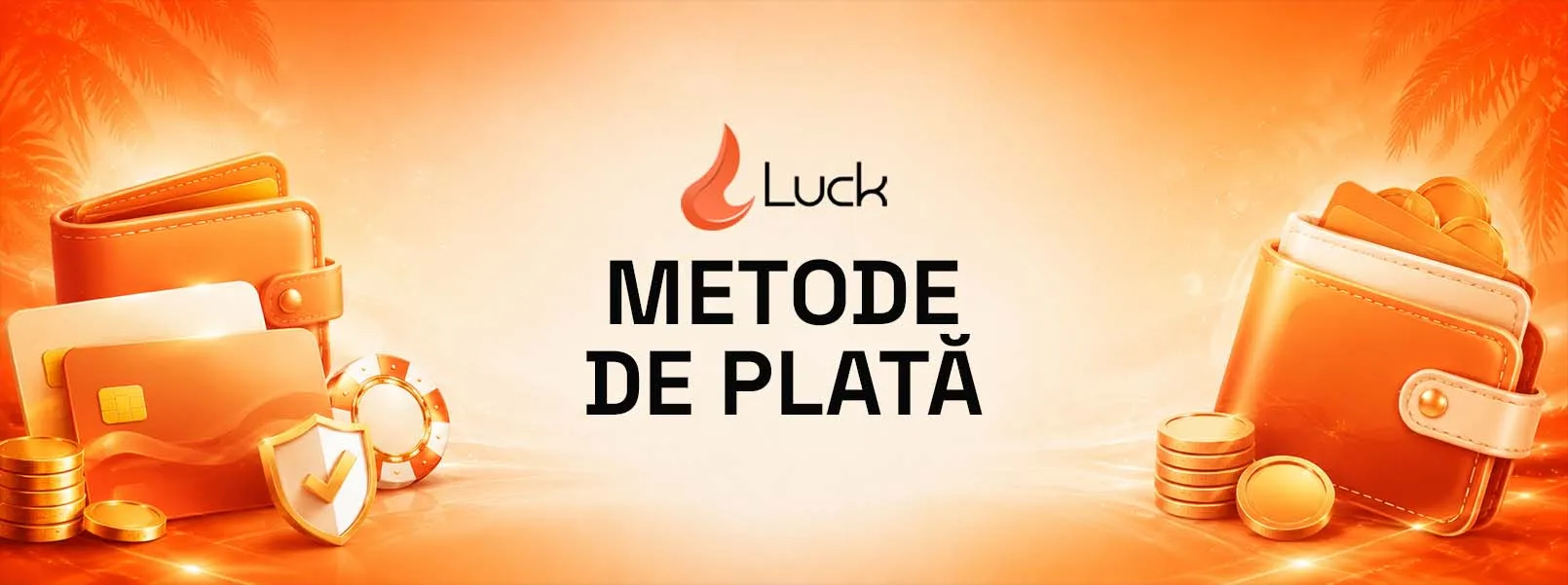 metode de plata luck casino
