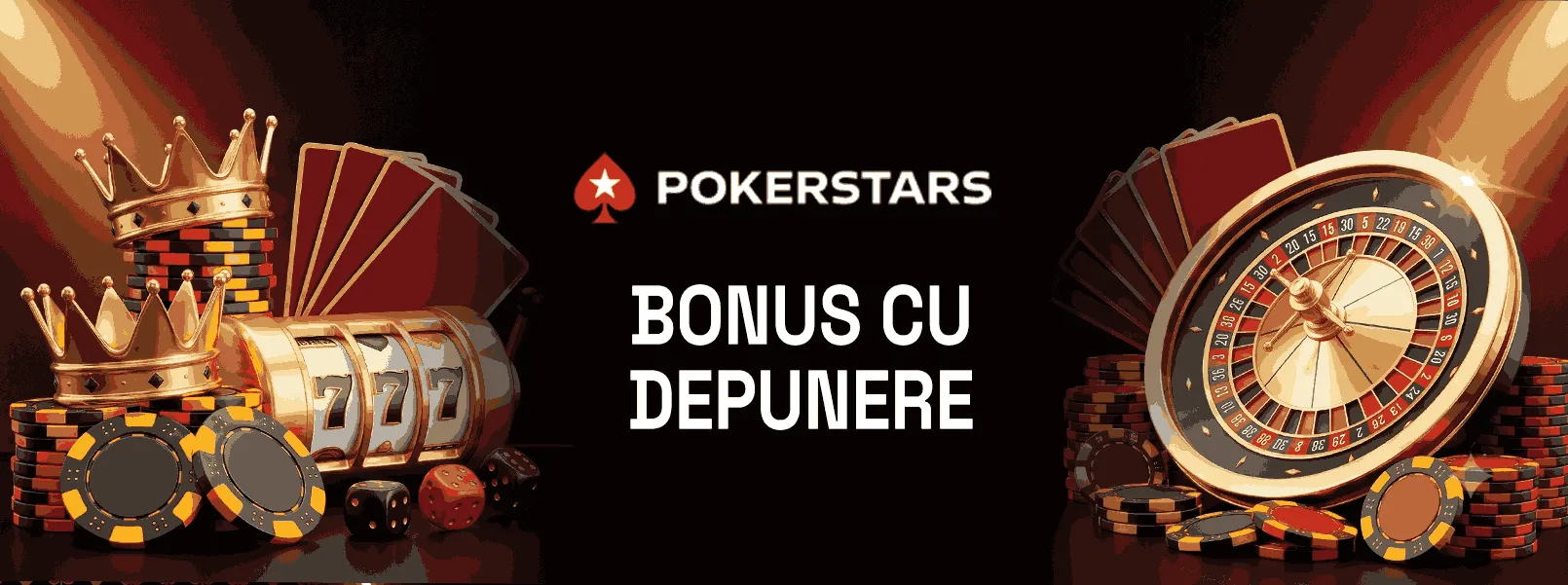 bonus de bun venit Pokerstars