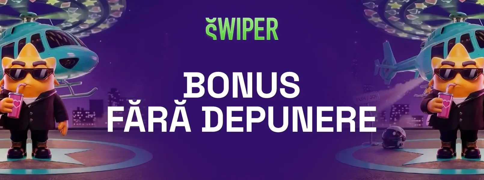 swiper bonus fără depunere