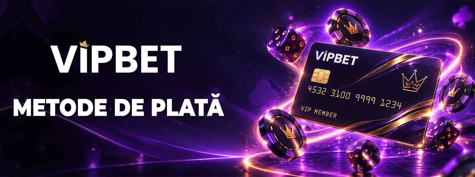 VIPBet metode de plata