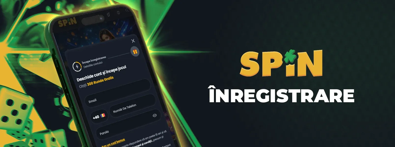 spin casino inregistrare