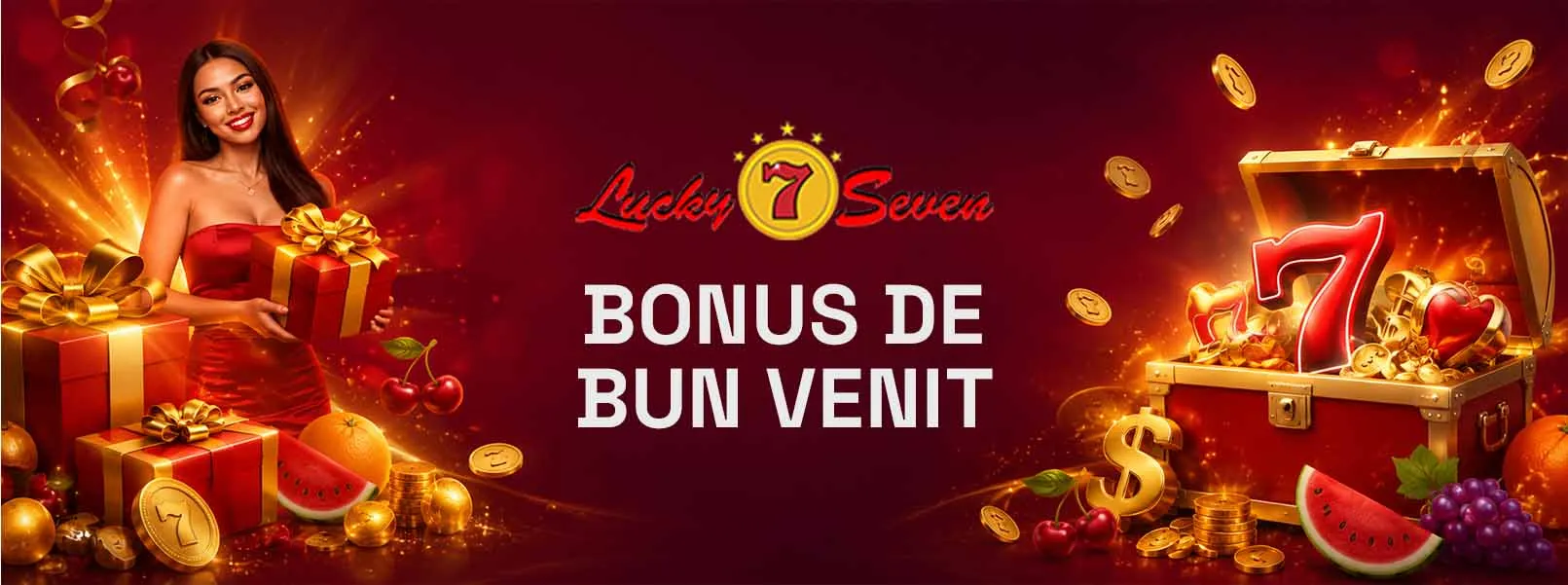 lucky seven bonus de bun venit