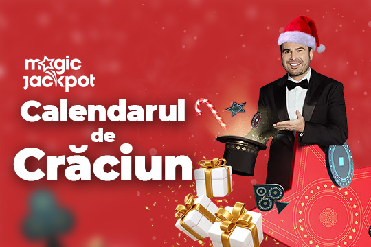 Beneficiază de calendarul de Crăciun Magic Jackpot acum!