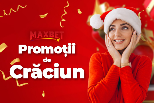 Câștigă premii cu promoții de Crăciun Maxbet!