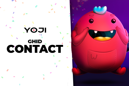 Află ce metode de contact Yoji sunt!