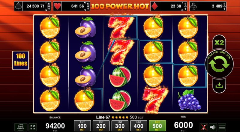 castig 100 Power Hot gratis