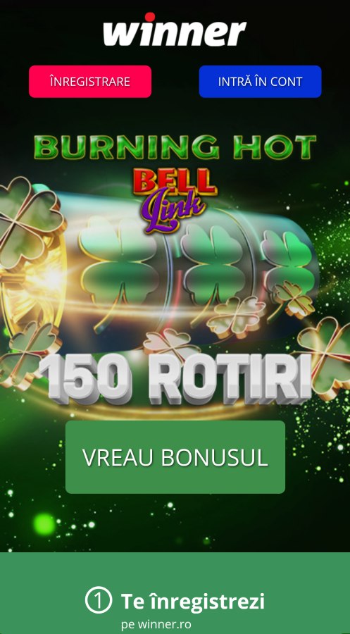 120 rotiri winner fara depunere burning hot